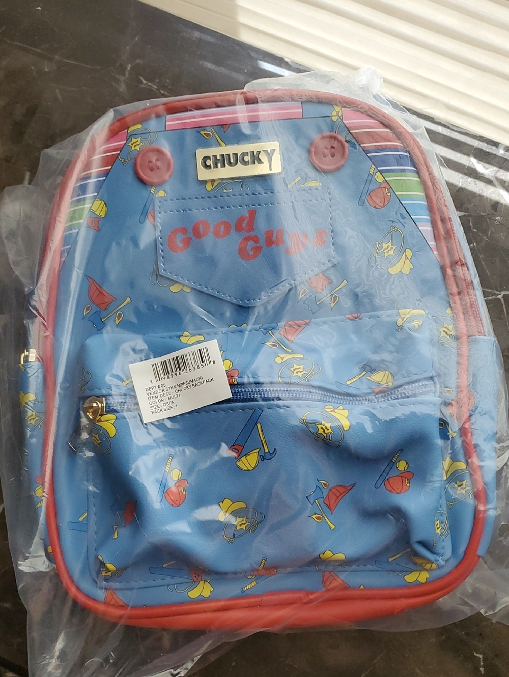 Chucky Good Guys' Backpack NWT - Picture 6 of 11